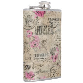 Een Franse Ephemera Design Series 24 Heupfles (Rechts)