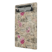 Een Franse Ephemera Design Series 24 Mini Klembord (Angled2)