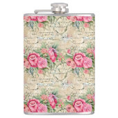 Een Franse Ephemera Design Series 26 Heupfles (Voorkant)