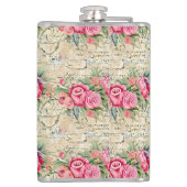 Een Franse Ephemera Design Series 26 Heupfles (Achterkant)