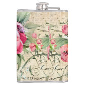 Een Franse Ephemera Design Series 26 Heupfles (Achterkant)