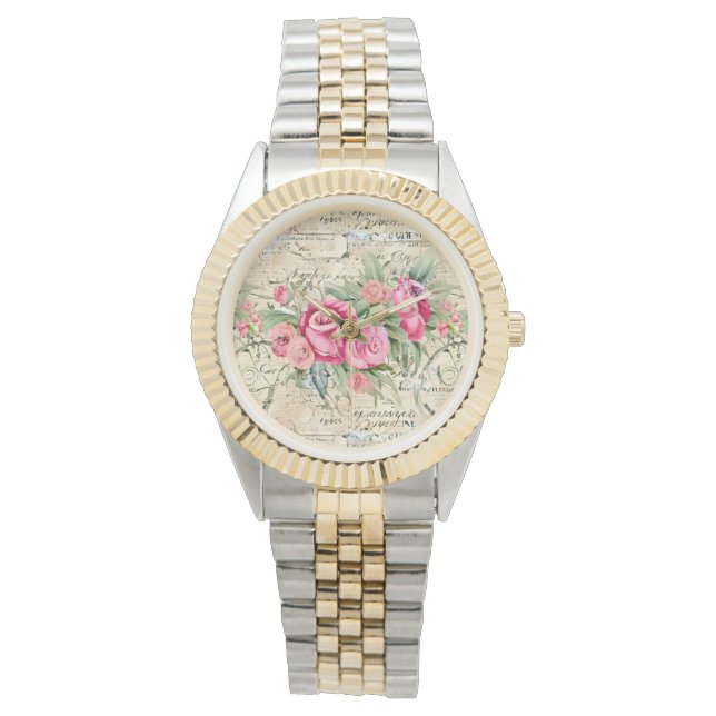 Een Franse Ephemera Design Series 26 Horloge (Voorkant)