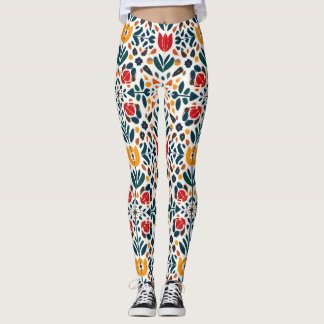 Een frisse kijk op de natuur leggings