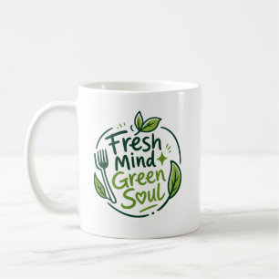 Een frisse mind cup koffiemok
