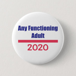 Een functionerend volwassenen 2020 Politieke Presi Ronde Button 5,7 Cm