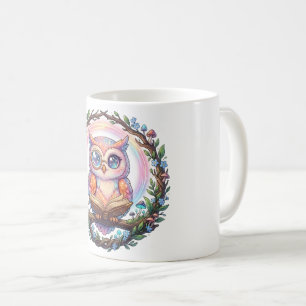 Een funky hemels uil geleerde mok! koffiemok