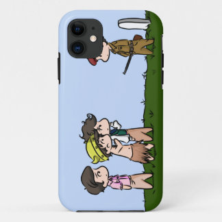 een gaggle van tinies iphone 5 hoesje