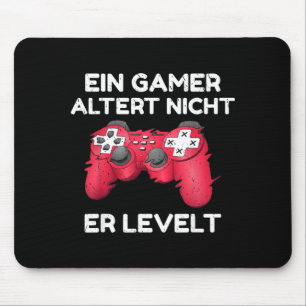 Een Gamer Wordt Niet Ouder Muismat