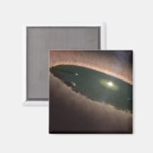 Een gat in een protoplanetaire, of planeet-vormend magneet (Voorkant / Achterkant)