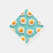 Een gebakken eitsonate servet (Hoek)