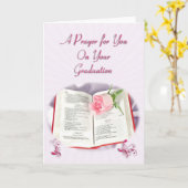 Een gebed om Afstuderen Kaart (Gele Bloem)