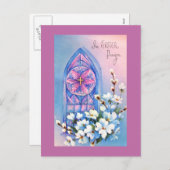 Een gebed van Pasen Feestdagenkaart (Voorkant / Achterkant)