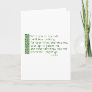 Een gebed van Thanksgiving Feestdagen Kaart