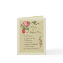 Een gebed voor de St. Valentijnsdag Vintage