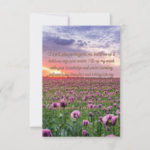 Een gebed voor het dagelijkse begrip van een vlakk kaart