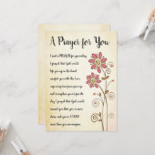 Een gebed voor jou kaart (Voorkant / Achterkant in situ)