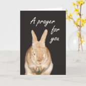 Een gebed voor jou kaart (Gele Bloem)