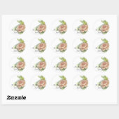 Een gebed voor jou! Sticker-Cust. Ronde Sticker (Vel)