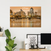 Een gebeden Bright San Diego Posters (Thuiskantoor)