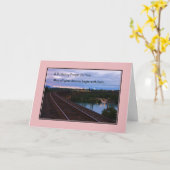 Een geboortedag gebed voor jou kaart (Gele Bloem)