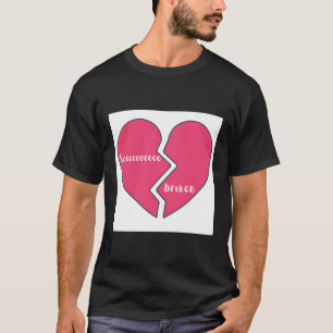 Een gebroken hart t-shirt