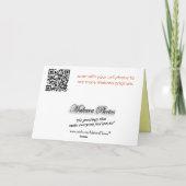 Een gebufferde Mum-pas elke keer aan Kaart (Achterkant)