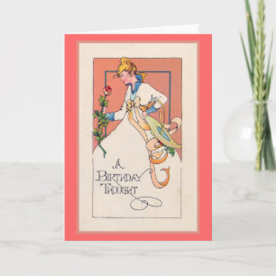 Een "gedachte Verjaardag " Kaart