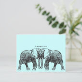 Een gedeelde visie briefkaart (Staand voorkant)