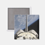 Een gedeeltelijk uitzicht van Space Shuttle Endeav Magneet (Voorkant / Achterkant)