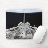 Een gedeeltelijk uitzicht van Space Shuttle Muismat (Met muis)