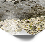 Een gedenkteken voor krijgsgevangenen op Wake Isla Foto Afdruk (Hoek)