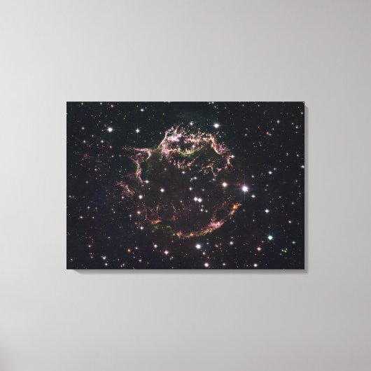 Een gedetailleerd uitzicht op de stoffelijke reste canvas afdruk (Voorkant)