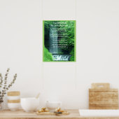 Een gedicht: De waterval Poster (Keuken)