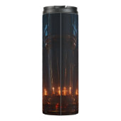 Een geestelijke gids leidt zielen door thermosbeker (Achterkant)