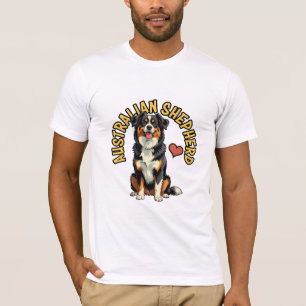 Een geestige geest: Australian Shepherd T-shirt