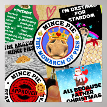 Een gehakt taartmontage onder het vergrootglas