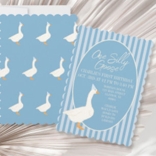 Een Gekke Gans Eerste Verjaardag Kaart