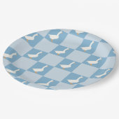 Een Gekke gans Papieren Bordje (Gekanteld)