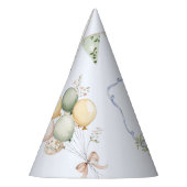 Een Gekke Goose Blue Bow Crest  Feesthoedjes (Links)