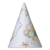 Een Gekke Goose Blue Bow Crest  Feesthoedjes (Rechts)