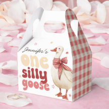 Een Gekke Goose Christmas Bow 1st Birthday