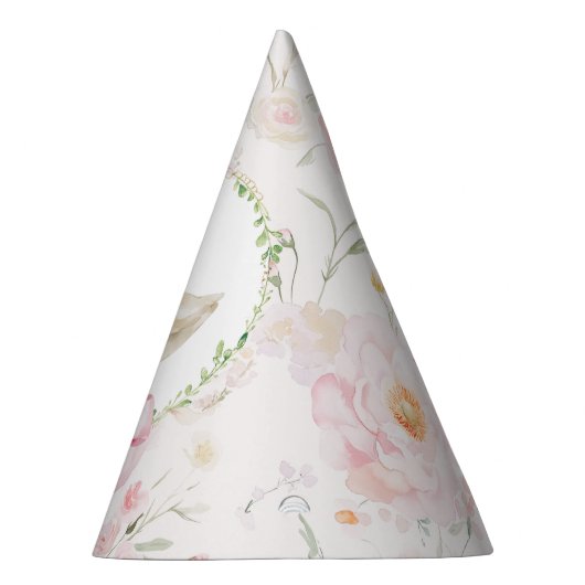 Een Gekke Goose Pink Bow Girl Verjaardag Feesthoedjes (Rechts)