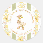 Een Gekke Goose Sticker (Voorkant)