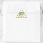 Een gekke kip! Sticker (Tas)