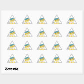 Een gekke kip! Sticker (Vel)