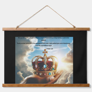 EEN GEKOZEN GENERATIE HANGEND WANDKLEED