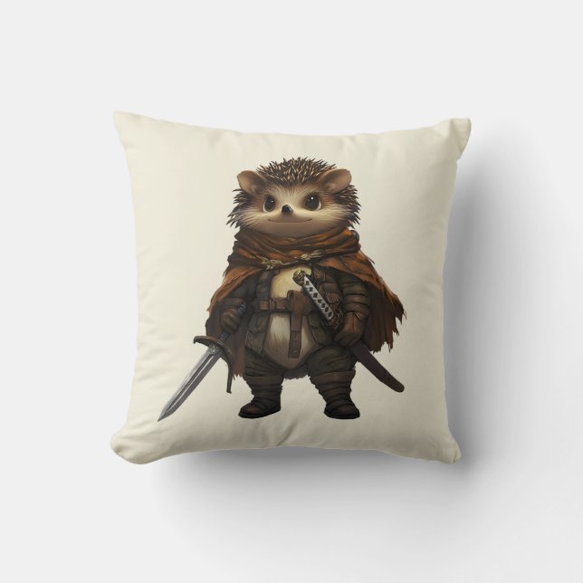 Een gekwetste krijger kussen (Voorkant)