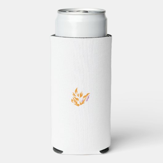 Een gele bloem met bladeren op een witte achtergro (Seltzer Achterkant)