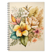 Een gele bundel bundel voor uw Valentijnse Notitieboek (Voorkant)