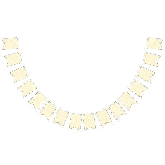 Een gele en witte achtergrond met kleine cirkels vlaggetjes (Alle)